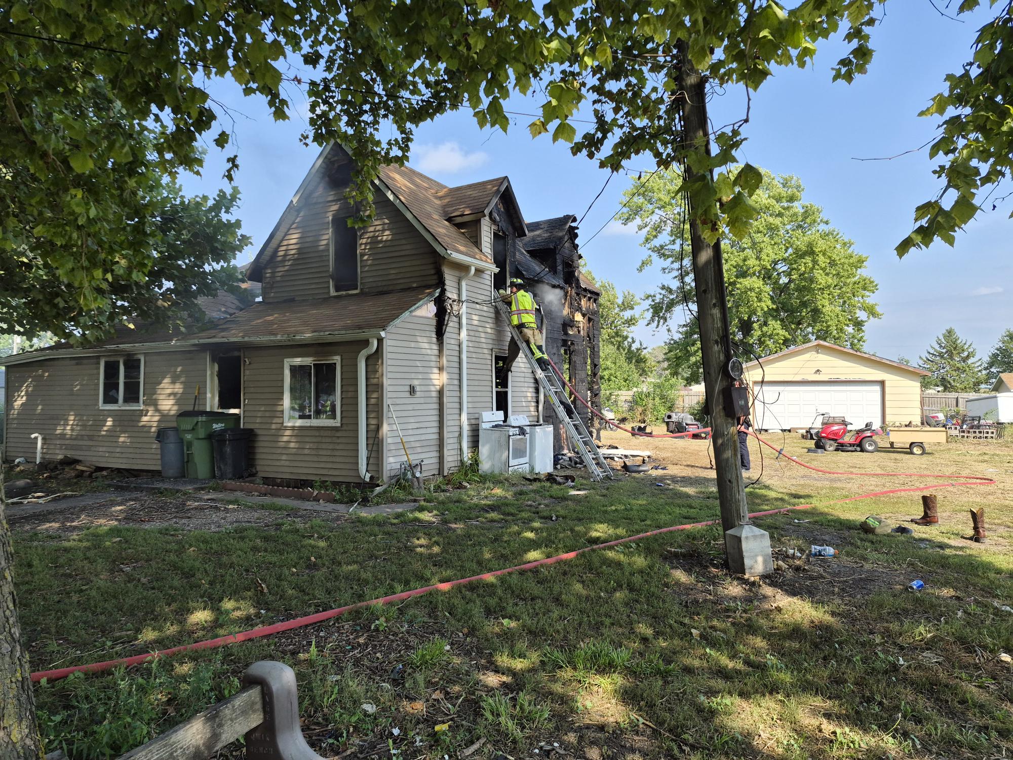 Coalville house destroyed by fire